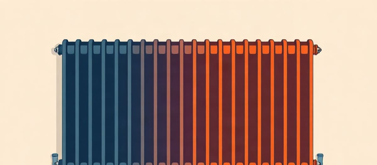 Un radiateur qui ne chauffe pas